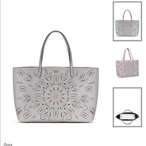 NWT Laser Cut Everything Tote